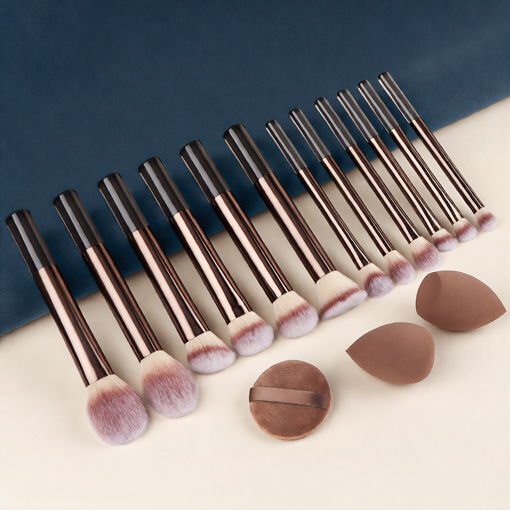 12 makeup brushes  beauty eggs